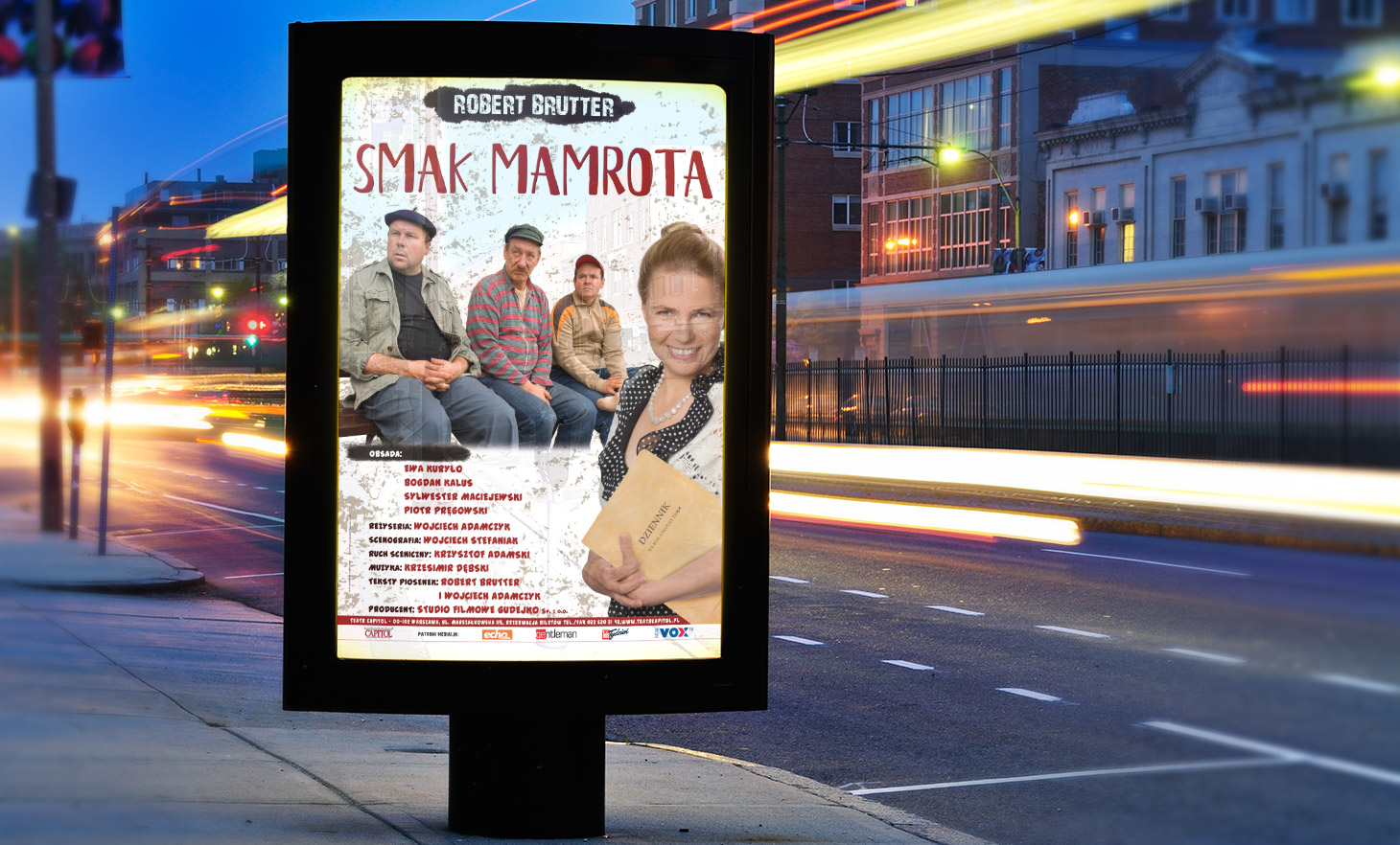 plakat smak mamrota Teatr Capitol, fot. Grażyna Gudejko